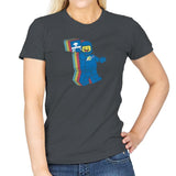 SPACESHIPALICIOUS Exclusive - Brick Tees - Womens T-Shirts RIPT Apparel Small / Charcoal