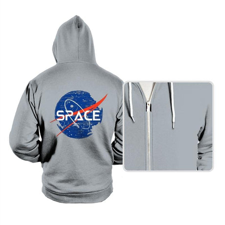 Spacestar - Hoodies Hoodies RIPT Apparel Small / Athletic Heather