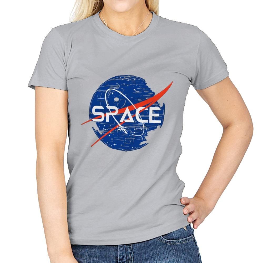 Spacestar - Womens T-Shirts RIPT Apparel Small / Sport Grey