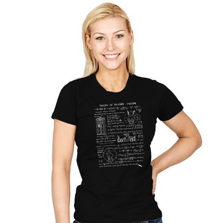 Spacetime - Womens T-Shirts RIPT Apparel