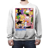 Sparking! - Best Seller - Crew Neck Sweatshirt Crew Neck Sweatshirt RIPT Apparel Small / White