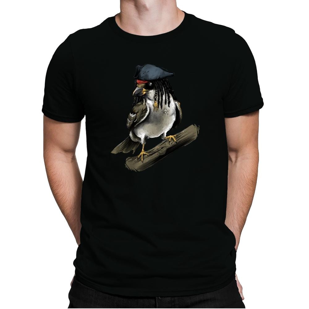 Sparrow Exclusive - Mens Premium T-Shirts RIPT Apparel Small / Black