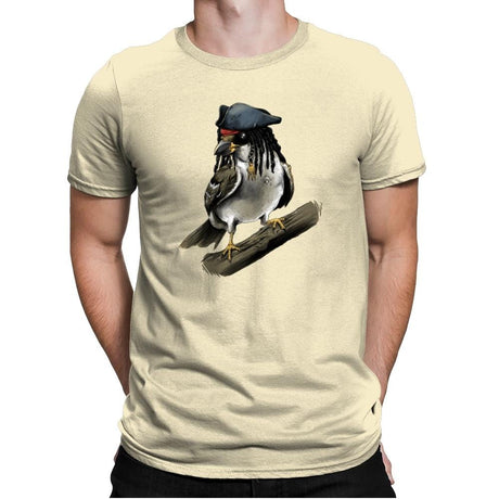 Sparrow Exclusive - Mens Premium T-Shirts RIPT Apparel Small / Natural