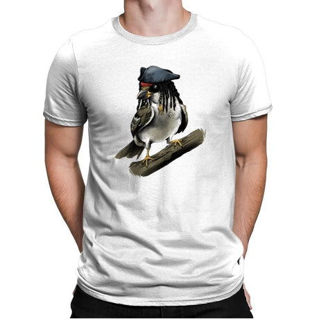 Sparrow Exclusive - Mens Premium T-Shirts RIPT Apparel Small / White