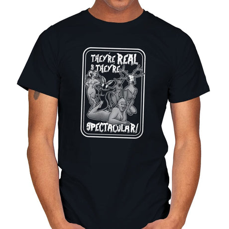 Spectacular Cryptids - Mens T-Shirts RIPT Apparel Small / Black