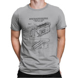Spectre Trap Patent - Mens Premium T-Shirts RIPT Apparel Small / Heather Grey
