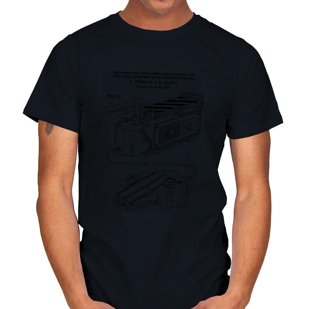 Spectre Trap Patent - Mens T-Shirts RIPT Apparel Small / Black