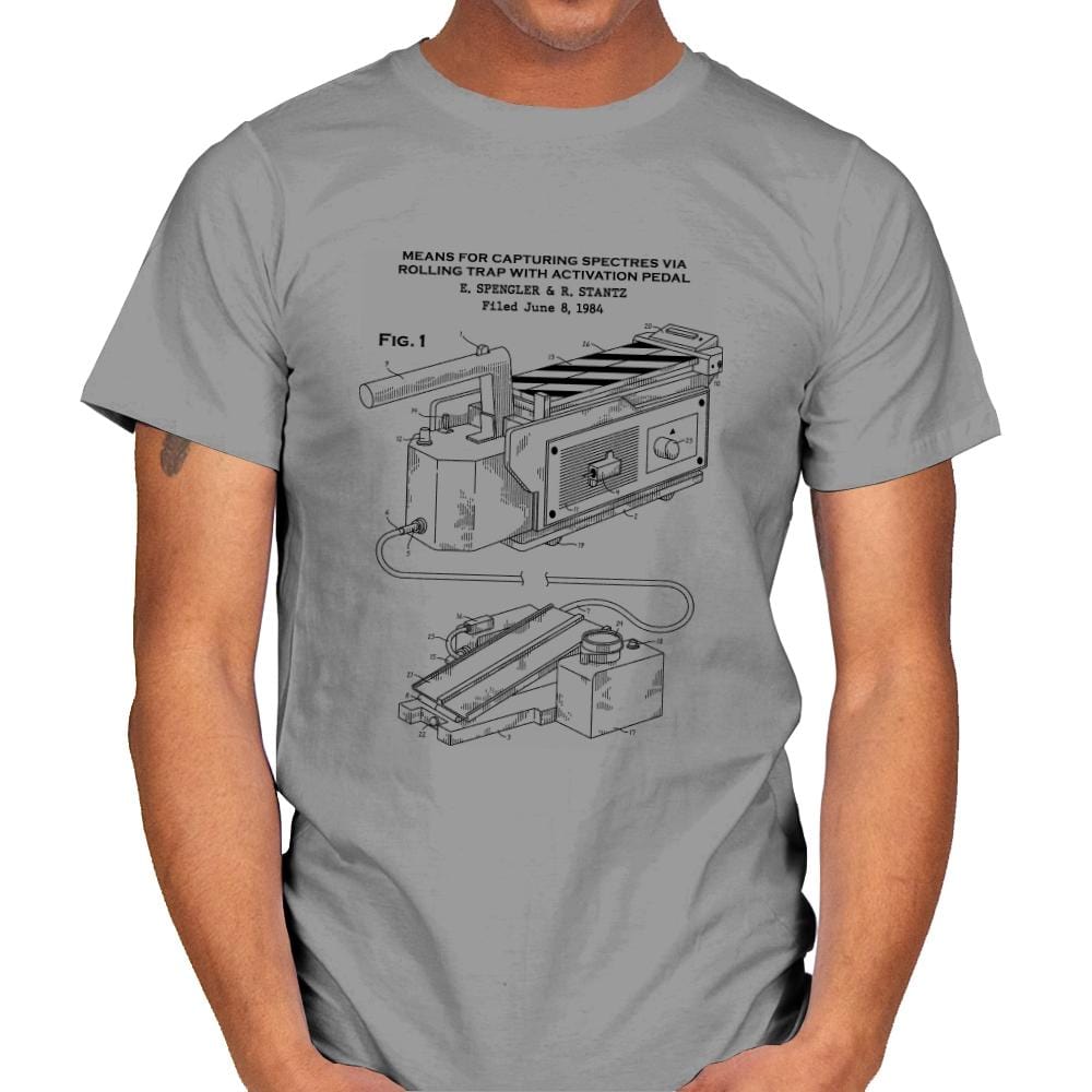 Spectre Trap Patent - Mens T-Shirts RIPT Apparel Small / Sport Grey