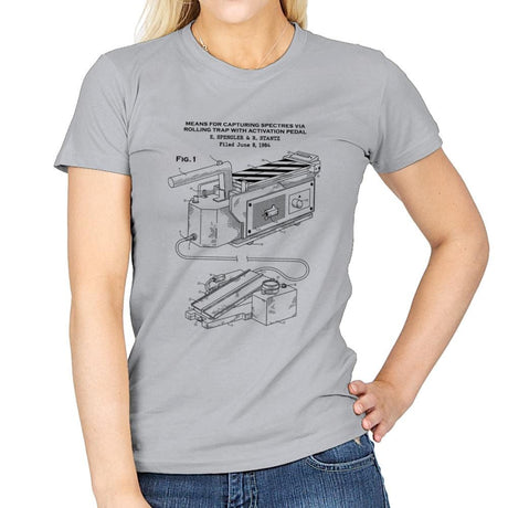 Spectre Trap Patent - Womens T-Shirts RIPT Apparel Small / Sport Grey
