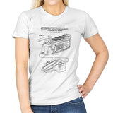 Spectre Trap Patent - Womens T-Shirts RIPT Apparel Small / White