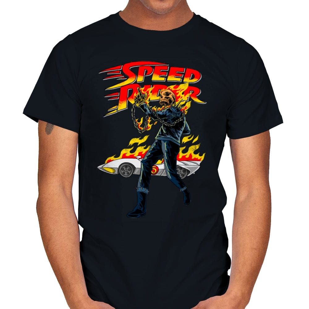 Speed Rider - Mens T-Shirts RIPT Apparel Small / Black