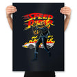 Speed Rider - Prints Posters RIPT Apparel 18x24 / Black