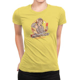 Speeder Pops Exclusive - Womens Premium T-Shirts RIPT Apparel Small / Vibrant Yellow