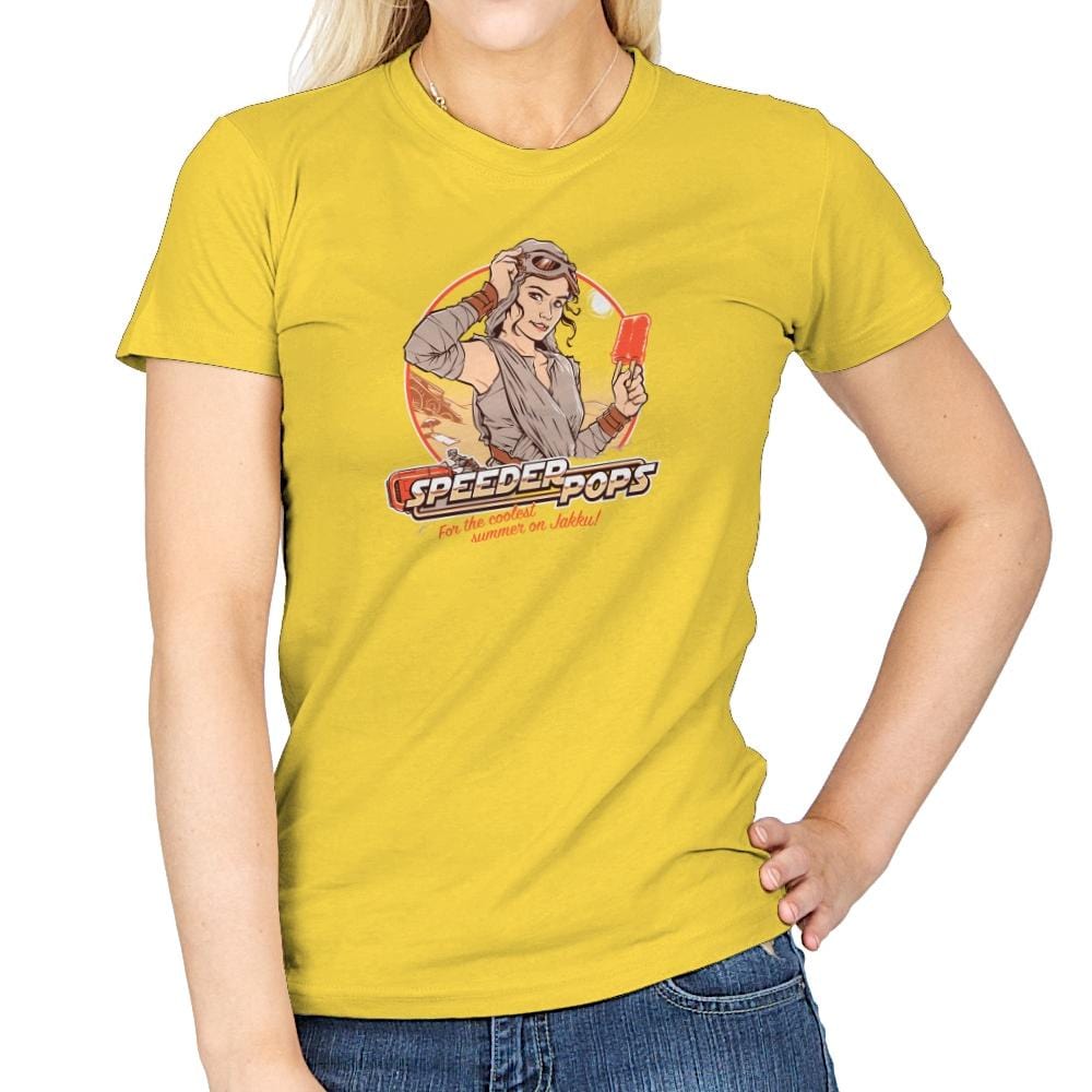 Speeder Pops Exclusive - Womens T-Shirts RIPT Apparel Small / Daisy