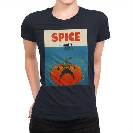 Spice - Womens Premium T-Shirts RIPT Apparel Small / Midnight Navy