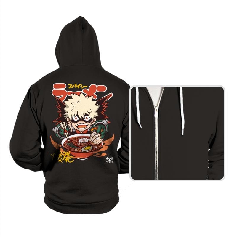 Spicy Explosion Ramen  - Hoodies Hoodies RIPT Apparel Small / Black