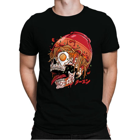 Spicy Ramen - Mens Premium T-Shirts RIPT Apparel Small / Black