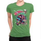 Spider-cat - Womens Premium T-Shirts RIPT Apparel Small / Kelly