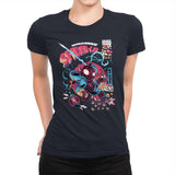Spider-cat - Womens Premium T-Shirts RIPT Apparel Small / Midnight Navy