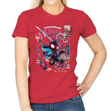 Spider-cat - Womens T-Shirts RIPT Apparel Small / Red