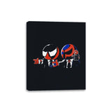 Spider Fiction - Canvas Wraps Canvas Wraps RIPT Apparel 8x10 / Black