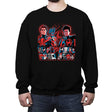 Spider Fighter - Crew Neck Sweatshirt Crew Neck Sweatshirt RIPT Apparel Small / Black