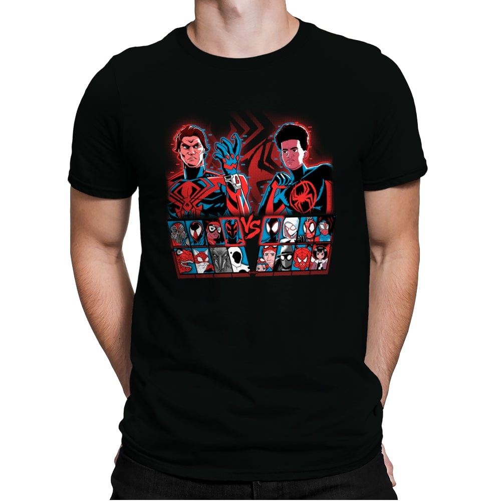 Spider Fighter - Mens Premium T-Shirts RIPT Apparel Small / Black