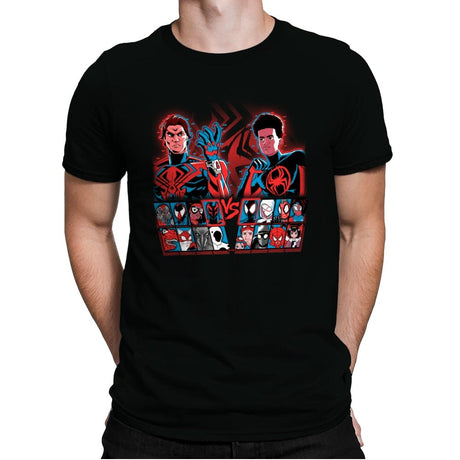 Spider Fighter - Mens Premium T-Shirts RIPT Apparel Small / Black
