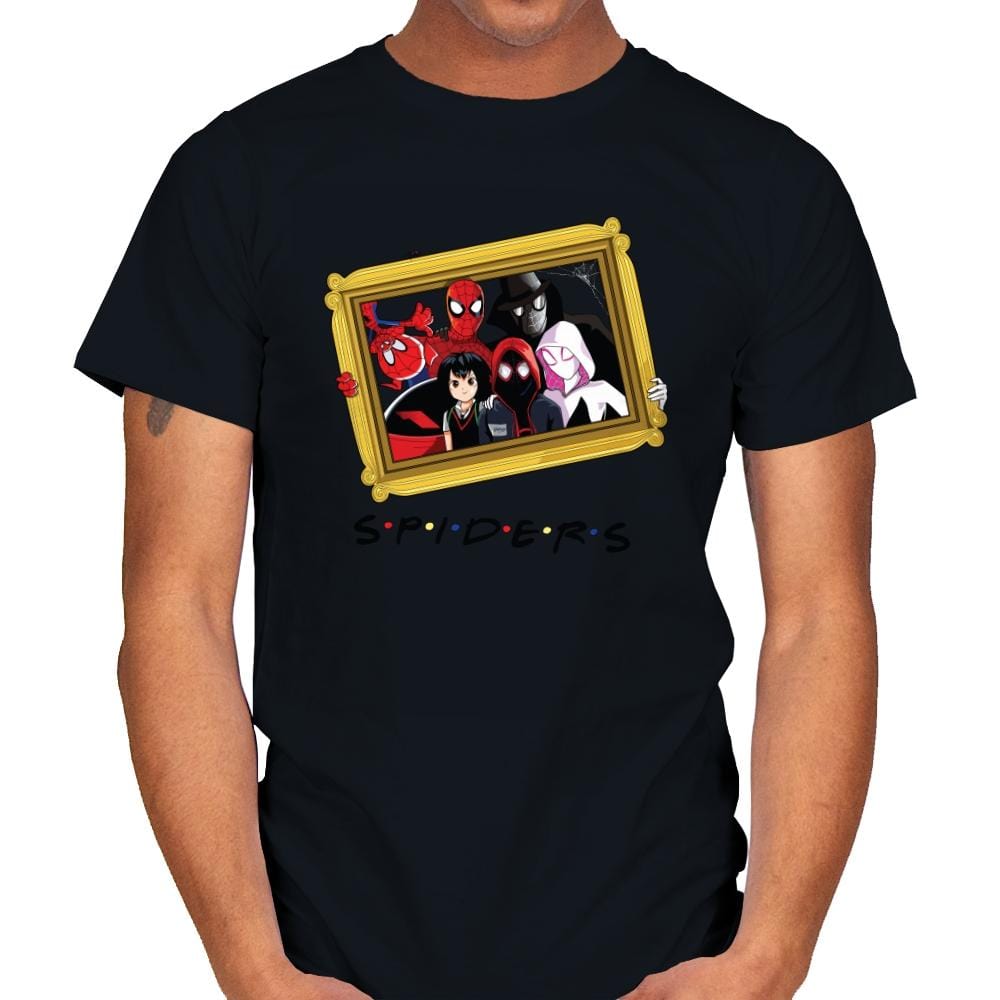 Spider Firends - Mens T-Shirts RIPT Apparel Small / Black