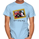 Spider Firends - Mens T-Shirts RIPT Apparel Small / Light Blue