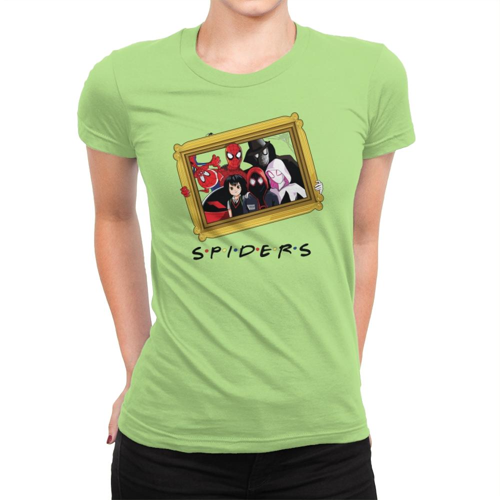 Spider Firends - Womens Premium T-Shirts RIPT Apparel Small / Mint
