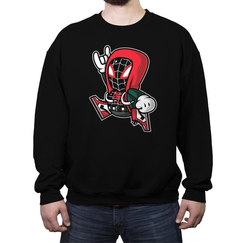 Spider-Jump - Crew Neck Sweatshirt Crew Neck Sweatshirt RIPT Apparel