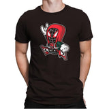 Spider-Jump - Mens Premium T-Shirts RIPT Apparel Small / Dark Chocolate