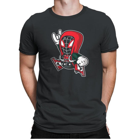 Spider-Jump - Mens Premium T-Shirts RIPT Apparel Small / Heavy Metal