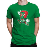 Spider-Jump - Mens Premium T-Shirts RIPT Apparel Small / Kelly Green