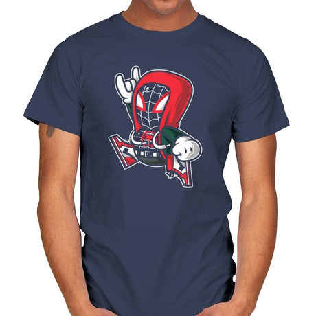 Spider-Jump - Mens T-Shirts RIPT Apparel Small / Navy
