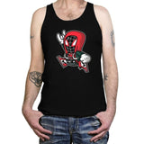 Spider-Jump - Tanktop Tanktop RIPT Apparel X-Small / Black