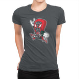 Spider-Jump - Womens Premium T-Shirts RIPT Apparel Small / Heavy Metal