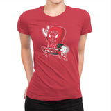 Spider-Jump - Womens Premium T-Shirts RIPT Apparel Small / Red
