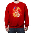 Spider Kiss - Crew Neck Sweatshirt Crew Neck Sweatshirt RIPT Apparel Small / Red