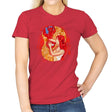 Spider Kiss - Womens T-Shirts RIPT Apparel Small / Red