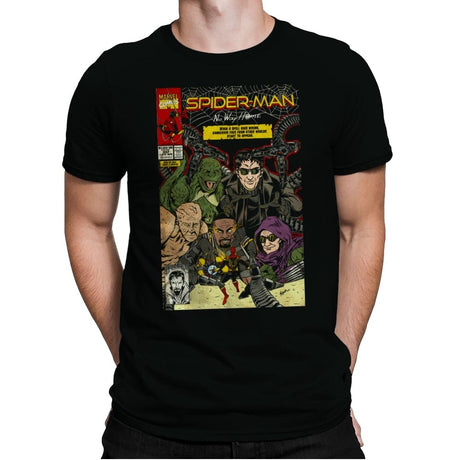 Spider-Man No Way Home - Mens Premium T-Shirts RIPT Apparel Small / Black