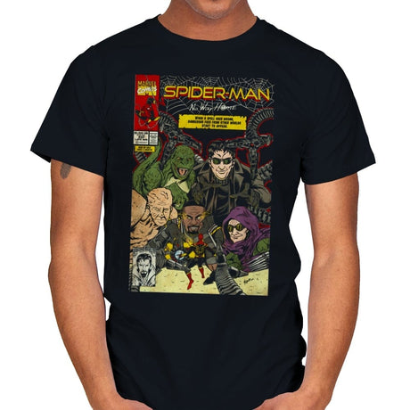 Spider-Man No Way Home - Mens T-Shirts RIPT Apparel Small / Black