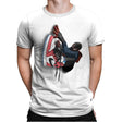 Spider-Man Sneakers - Mens Premium T-Shirts RIPT Apparel Small / White