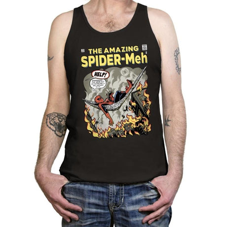 Spider-Meh - Tanktop Tanktop RIPT Apparel