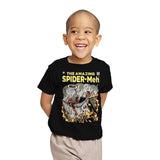 Spider-Meh - Youth T-Shirts RIPT Apparel X-small / Black