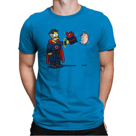 Spider-pig: No Way Home-r - Mens Premium T-Shirts RIPT Apparel Small / Turqouise