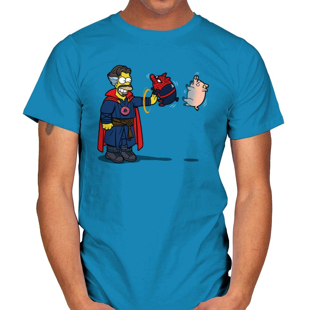 Spider-pig: No Way Home-r - Mens T-Shirts RIPT Apparel Small / Sapphire