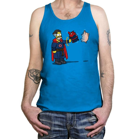 Spider-pig: No Way Home-r - Tanktop Tanktop RIPT Apparel X-Small / Teal