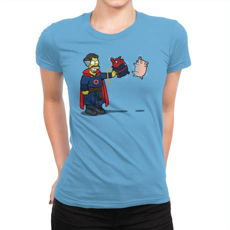Spider-pig: No Way Home-r - Womens Premium T-Shirts RIPT Apparel Small / Turquoise